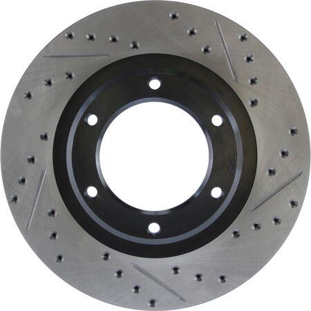 Centric Parts Sport Drilled/Slotted Brake Rotor, 127.44093L 127.44093L